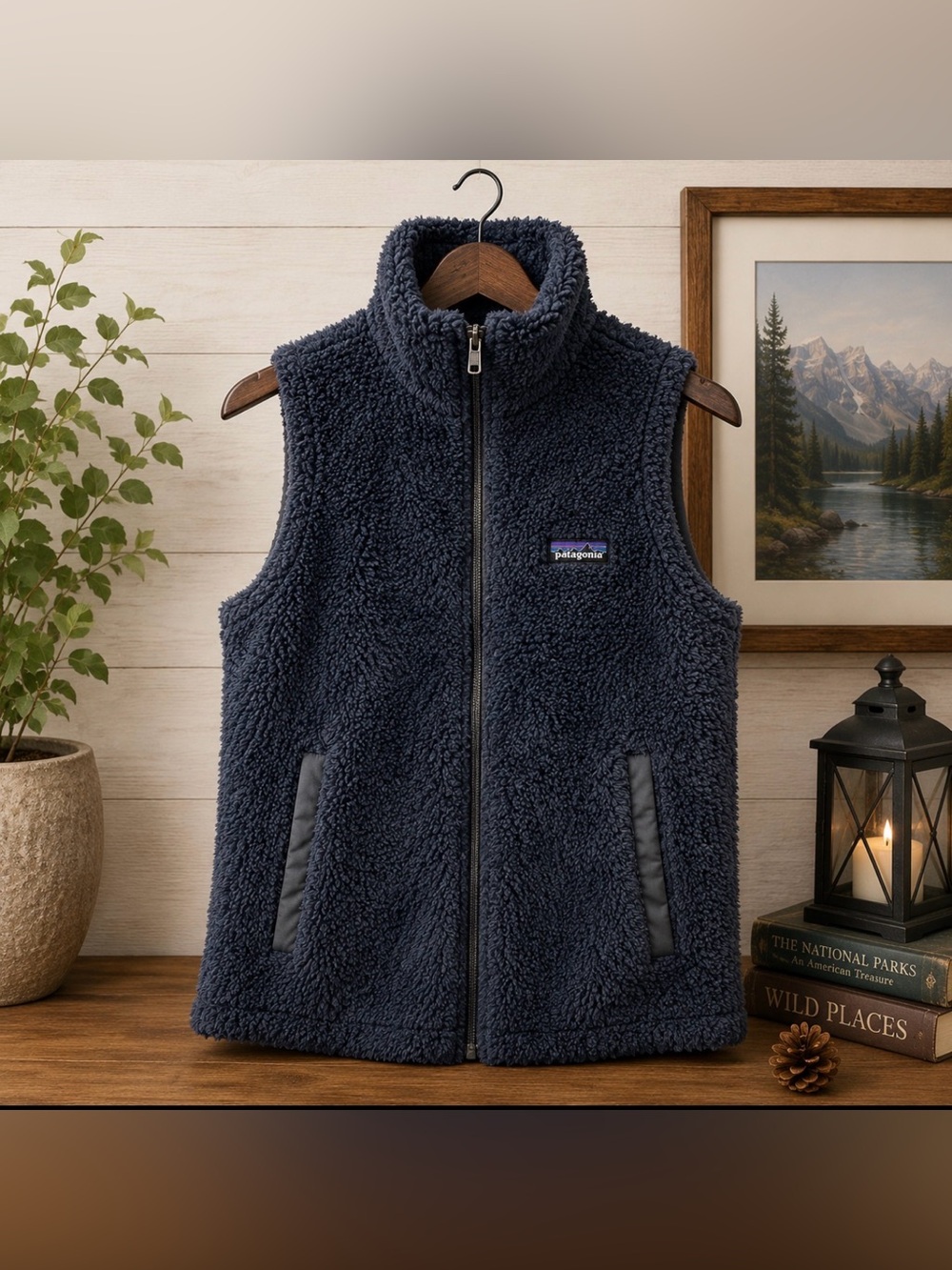 Patagonia size large fleece vest